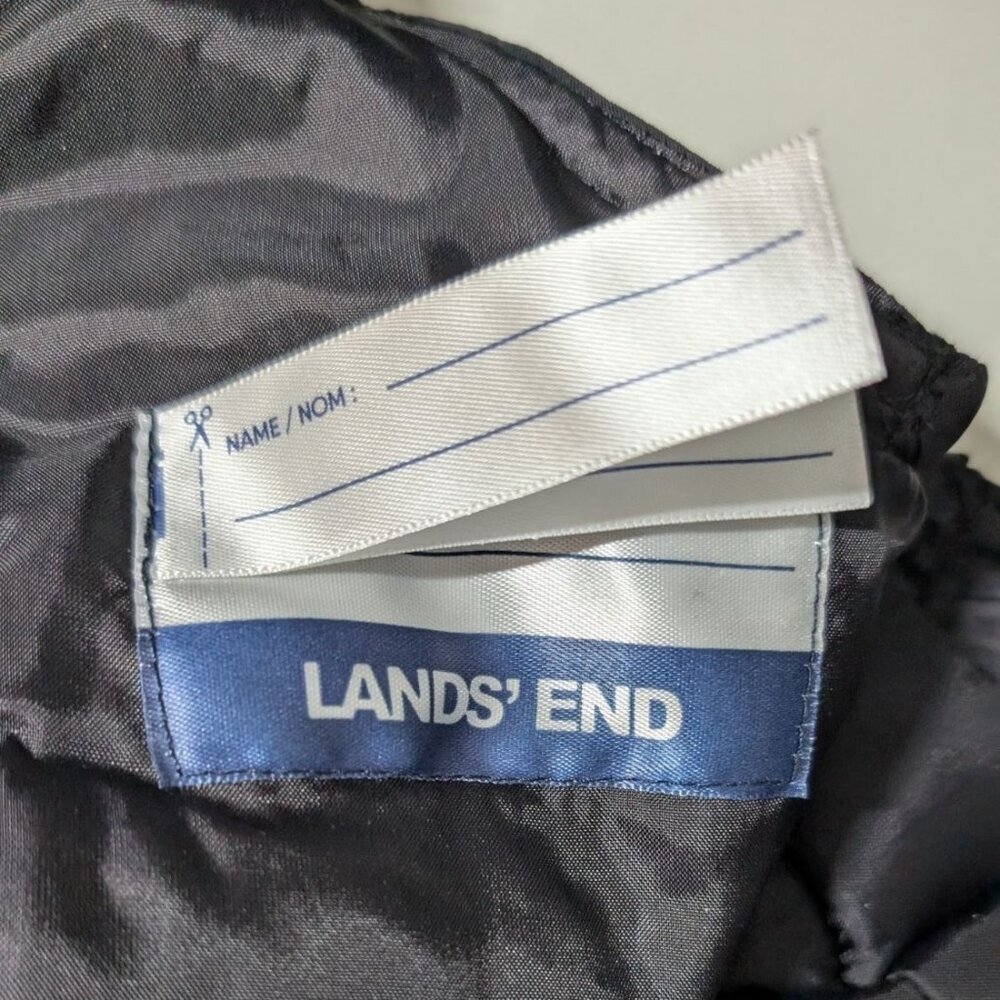 Lands End Snow Bibs‎ Kids Size 2 Squall Waterproof Insulated Iron Knee Overalls - Picture 9 of 11